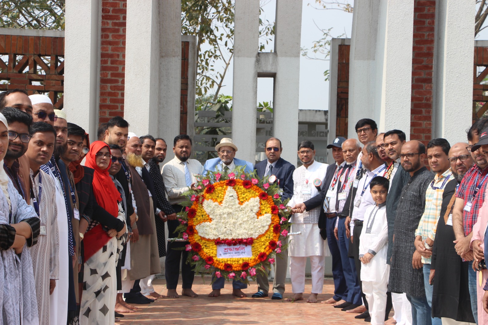 শহিদ দিবস ও আন্তর্জাতিক মাতৃভাষা দিবসে লিডিং ইউনিভার্সিটির শ্রদ্ধাঞ্জলি